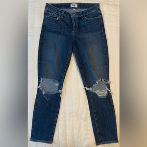 PAIGE Women's Verdugo Mid Rise Cropped in Radio Star Destructed (31)